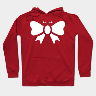 RIBBON BUTTERFLY (WHITE) Hoodie